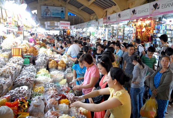 Ben Thanh market in HCMC (Illustrative photo: SGGP) Ben Thanh market in HCMC (Illustrative photo: SGGP)